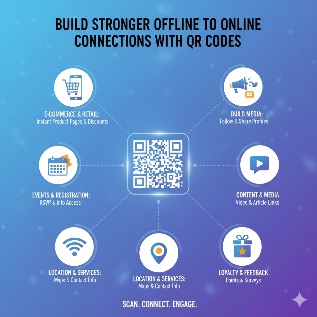 How to Build Stronger Offline to Online Connections with QR Codes